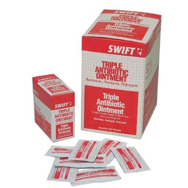Swift First Aid Swift First Aid 714-232124 Triple Biotic .5 Gm Foilpack 20-Bx 714-232124